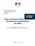 Cadre Commun Durbanisation Du SI de Letat v1.0 PDF