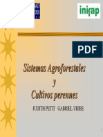 Sistemas Agroforestales y Cultivos Perennes