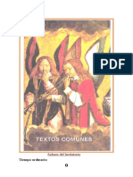 Salmos Del Invitatorio, Benedictus y Otros Formato Cuadernillo