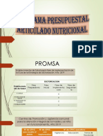 Evaluacion de Indicadores Promsa 2019