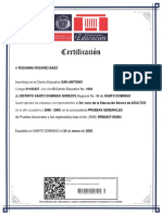 Certificado PDF