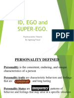 Id, Ego, Super-Ego