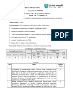 01ev0205 Computer Aided Design of Electric Machine