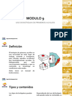 Modulo 9 USO DE BOTIQUIN DE PRIMEROS AUXILIOS PDF