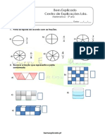 4.1 - Frações - Ficha de Trabalho