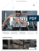 Kris Gethin Muscle Building - Nutrition Overview