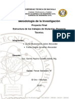 Proyecto Final Metodología de La Investigación Durán-Farías PDF