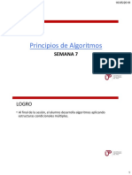 Principios de Algoritmos - SEMANA 7 PDF