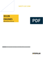 3512B Engine-Maintenance Intervals