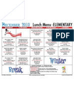 EL Lunch Menu Dec 10 1