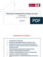 Presentacion Tratamiento Agua Fishcorp Dic 2017 PDF