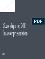 Investor Presentation Q2 2019