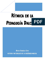 Rítmica en La Pedagogía Dalcroze