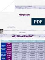 T 13 Mergesort
