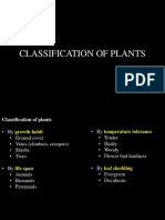 Unit II - Classification of Plant Material PDF