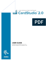 Zebra CardStudio2 UserGuide PDF