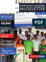 Kinematics Museletter - July-Sept PDF