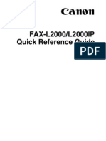 Canon FAX L200 Manual