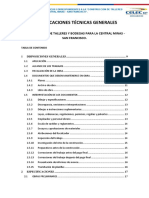 Especificaciones Tecnicas Galpones PDF