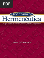 James, Hernando. - Diccionario de Hermeneutica (2012) PDF