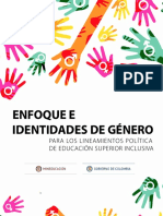 Enfoque E Identidades de Género