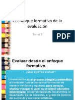 El Enfoque Formativo de La Evaluación 1 y 4 SATD