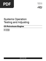 C9 Cat Operation Testing and Adjusting Manual