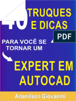 40 Truques para Você Se Tornar Um Expert em AutoCAD PDF