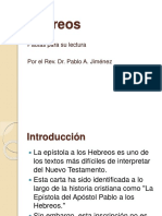 Exposicion de La Epistola de Hebreos