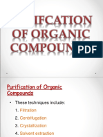 Purification of Organic Compounds