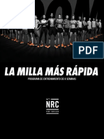 Programa de Entrenamiento de Una Milla de 8 Semanas