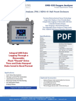 OMD-525 O2 Analyzer