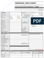 CS Form No. 212 Revised PDS New 2017 Dick