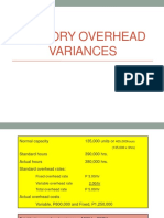 Factory Overhead Variances