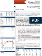 Spicejet LTD (MODLUF) : Strong Result On Buoyant Demand Growth