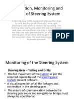 Automation Monitoring and Alarms of Steering System