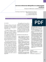 La Antiguedad de Las Referencias Bibliográficas en Publicaciones Científicas PDF