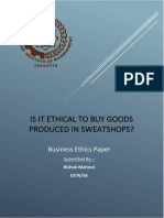 Sweat Shops