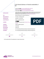 Impact of Determinants of The Financial Distress o PDF