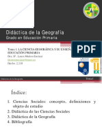 Didáctica de La Geografía