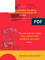 Como Influenciar Pessoas e Transformar Palavras em Lucro