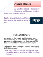 Participle Clauses