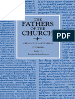 Clement of Alexandria Stromateis PDF