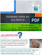 Introduction To Aluminum