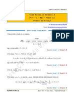 Proposta de Resolução Do Exame Nacional de Matemática A - 1. Fase de 2015