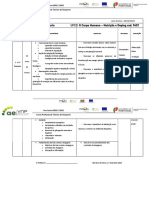 Planificaçao Ufcd Modulo Corpo Humano, Nutrição e Doping