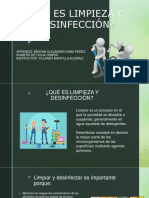 Limpieza y Desinfeccion PDF