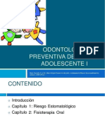 Odontología Preventiva Del Niño y Adolescente