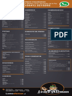 Menu Nuevo Del Lomo Aleman