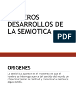 Diapositiva 02 - Primeros Desarrollos de La Semiótica